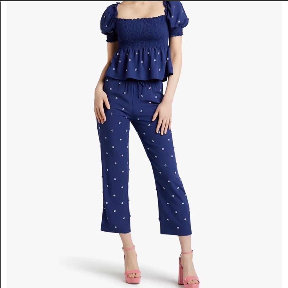 Hill House Home Navy Jewel Jammie Set Size S 💙